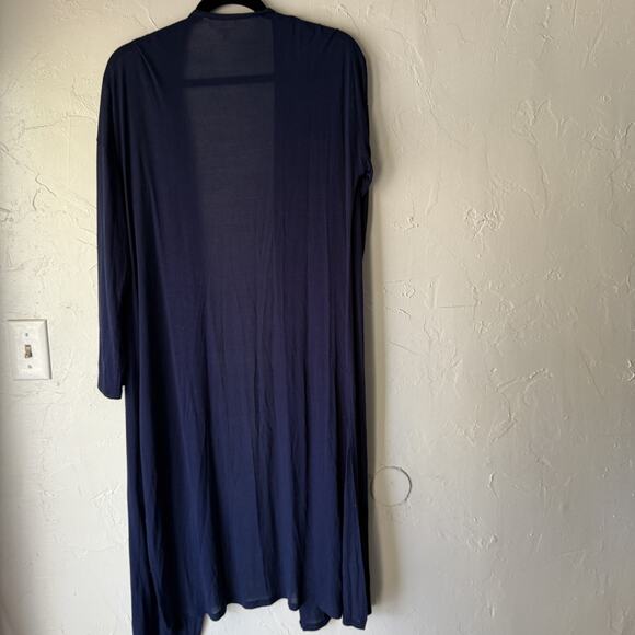 Invoire Cardigan Womens‎ Large Long Lightweight Open Front Duster Sweater - Picture 8 of 8
